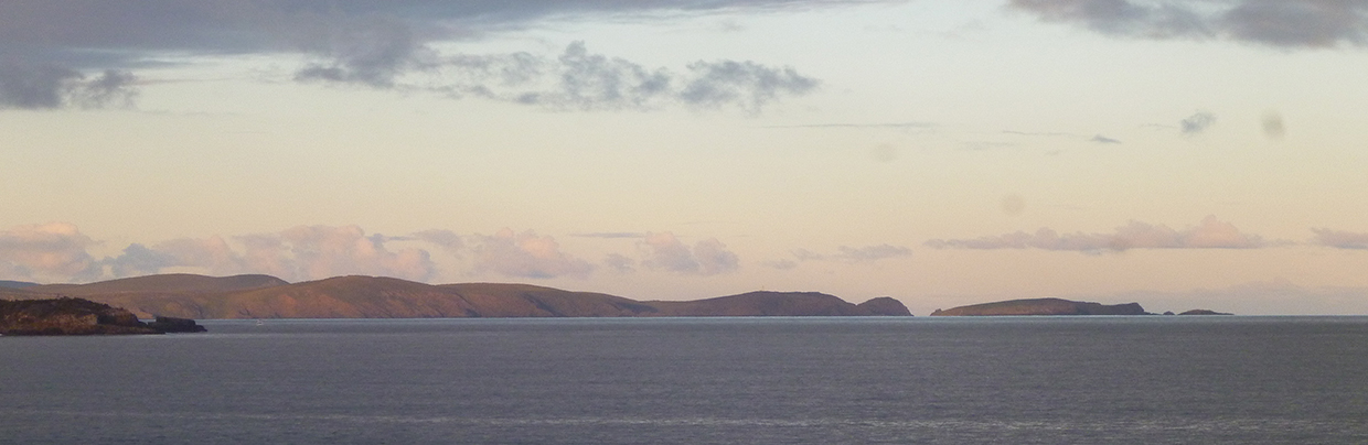 Bruny Island from Southport